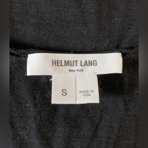Helmut Lang wool tank dress tunic | S
